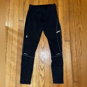 Smartwool PhD Run Wind Tight Leggings - size small.